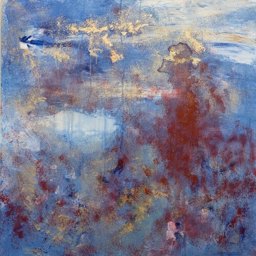 Oro su maggio by Barbara Pastorino, Painting for Sale on Select