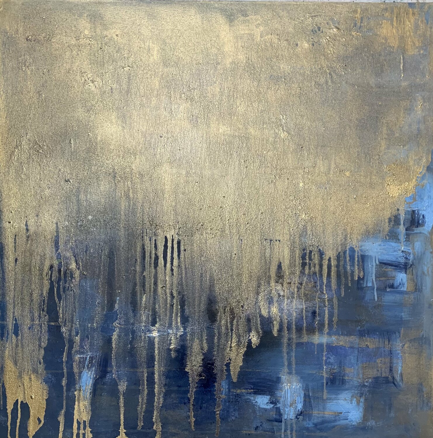 Gold rush Barbara Pastorino Original painting for sale