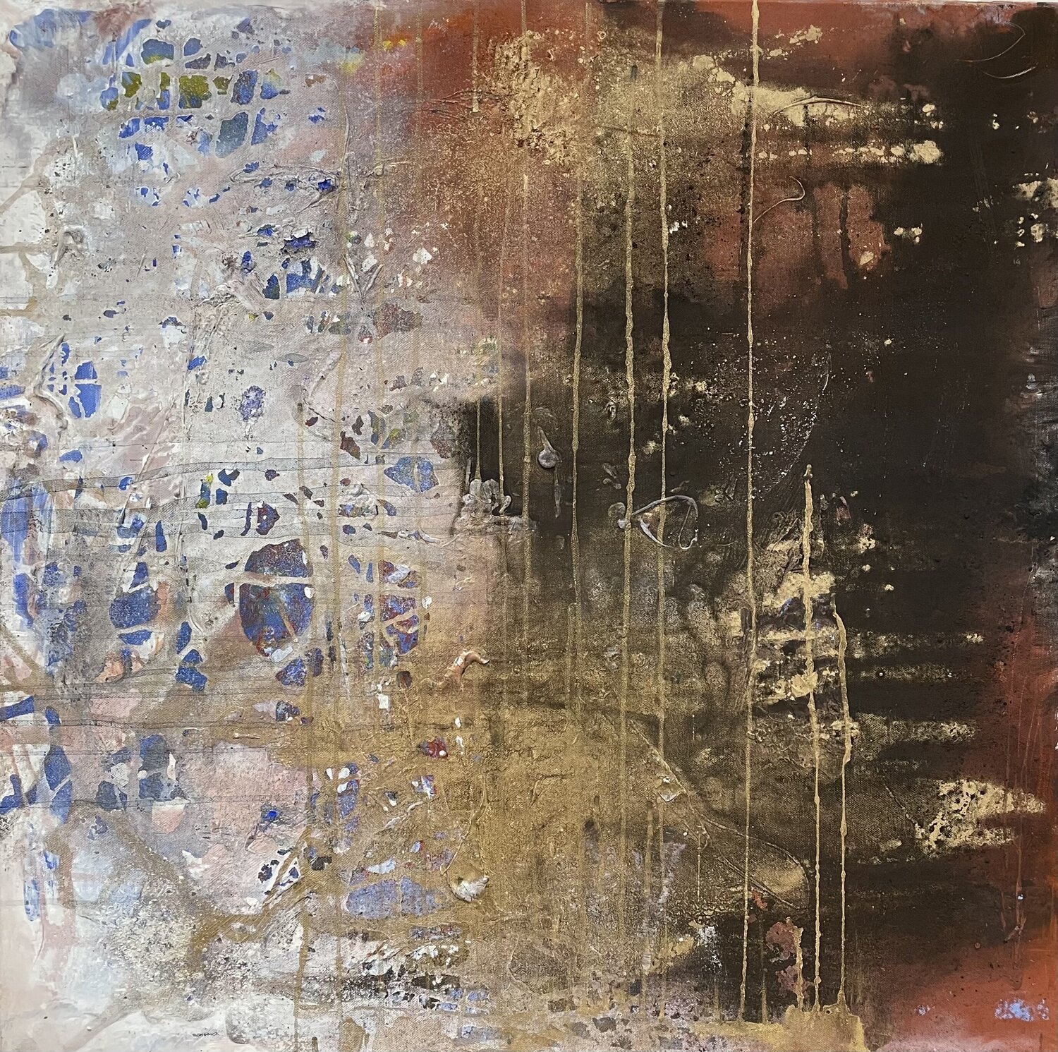 Dialogo della Natura e di un Islandese Barbara Pastorino Original painting for sale