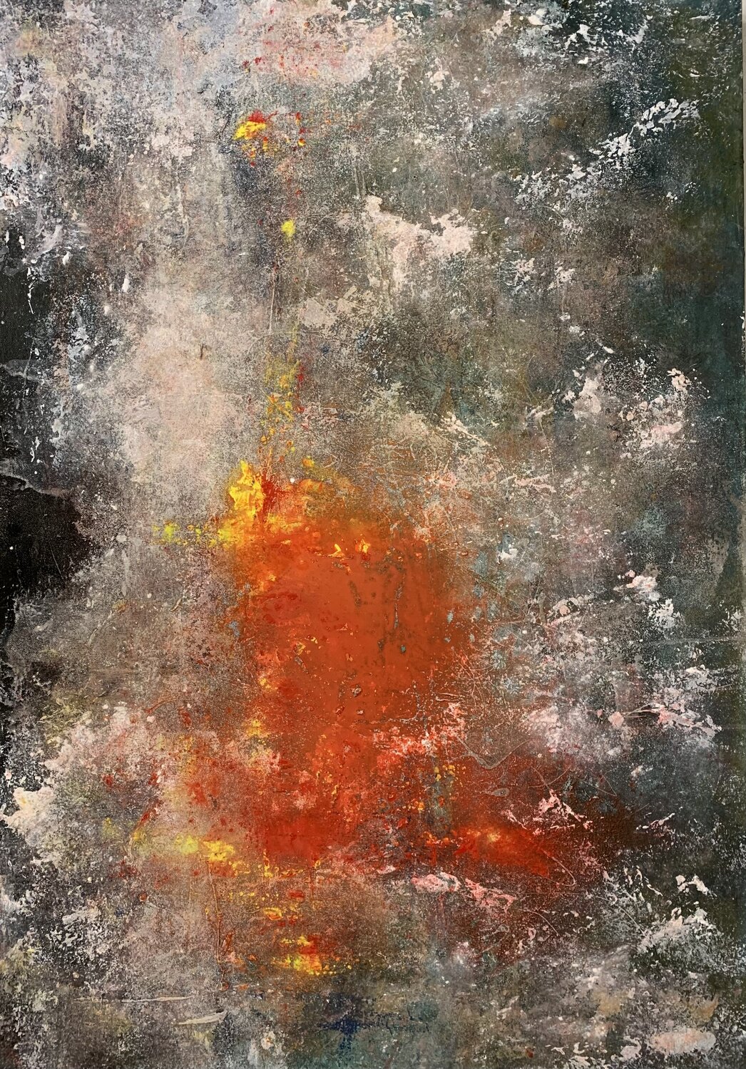 Corallium rubrum Barbara Pastorino Original painting for sale