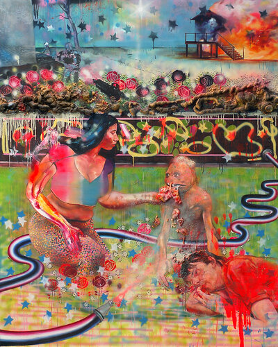 I got by Anne Wölk, Painting for Sale on Select