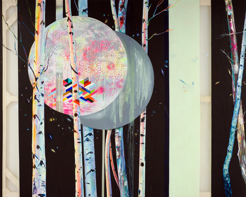 Moonlight Sonata (Mondscheinsonate) by Anne Wölk, Painting for Sale on Select