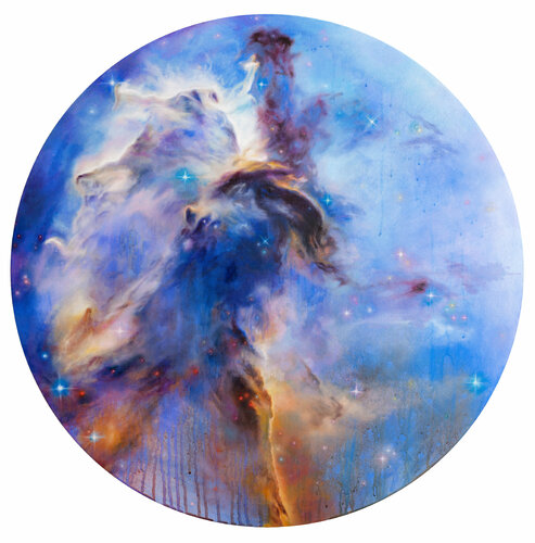Eagle nebula by Anne Wölk, Painting for Sale on Select