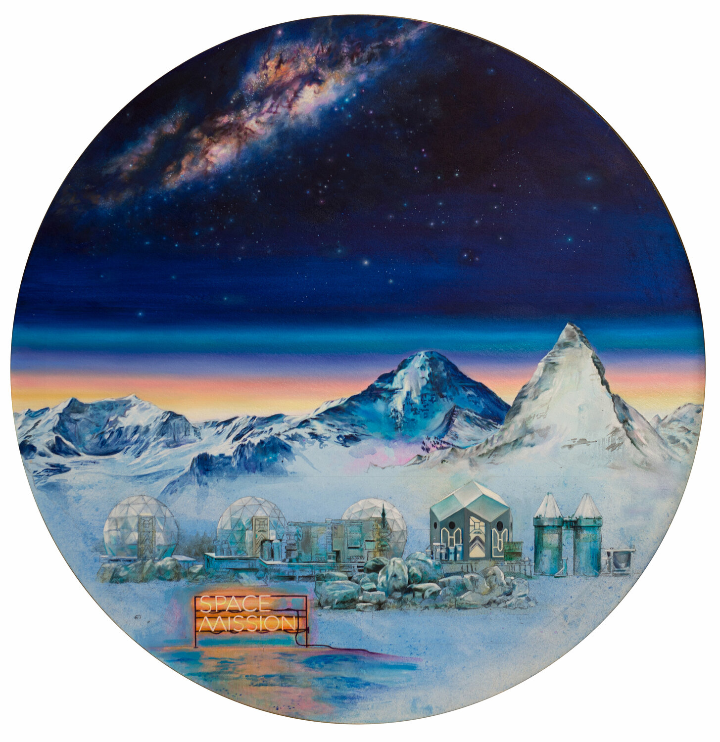 Terraforming Anne Wölk Original painting for sale