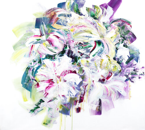 Queens 1 by Joëlle Kem Lika, Painting for Sale on Select