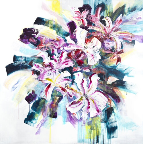Queens 3 by Joëlle Kem Lika, Painting for Sale on Select
