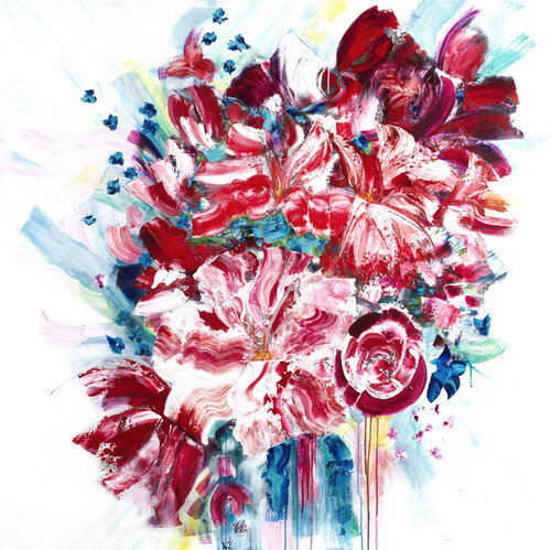 Queens 4 by Joëlle Kem Lika, Painting for Sale on Select