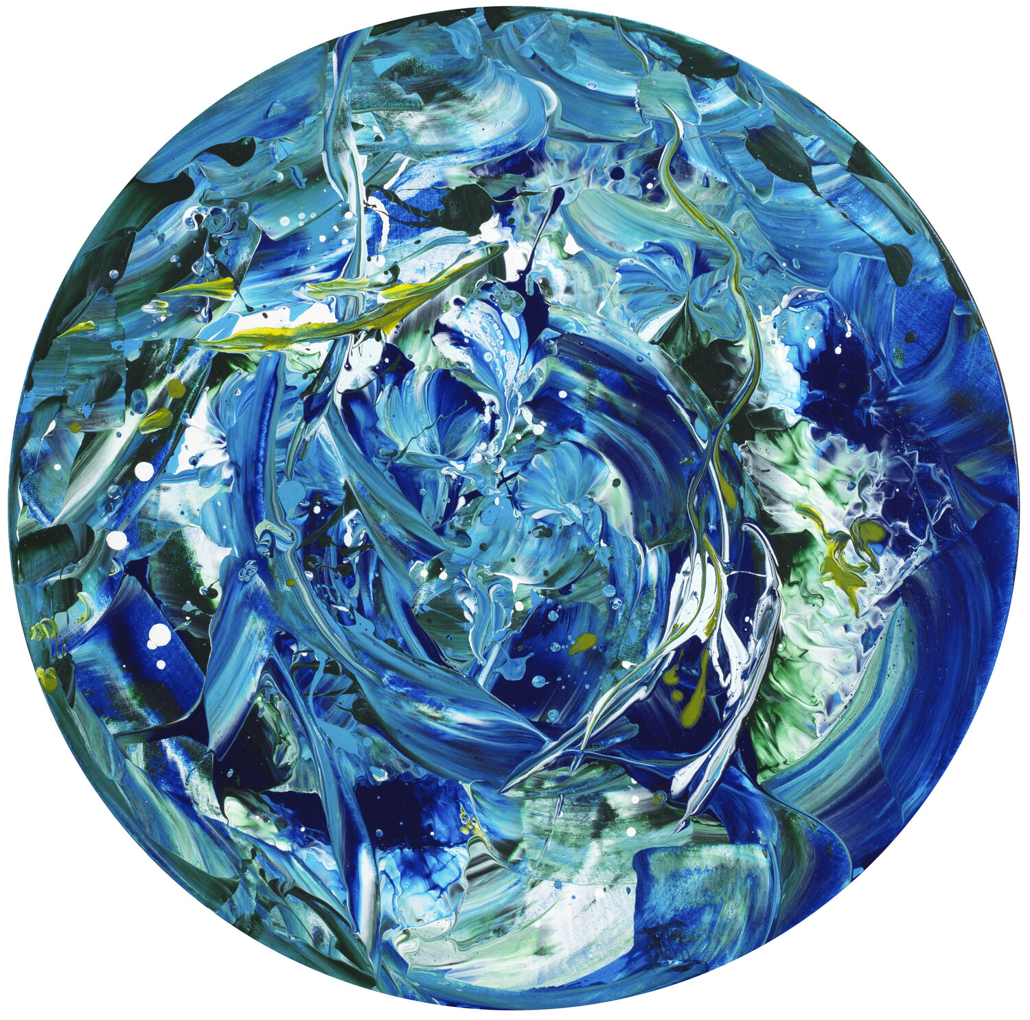 Eclats d'écume 149 Joëlle Kem Lika Original painting for sale