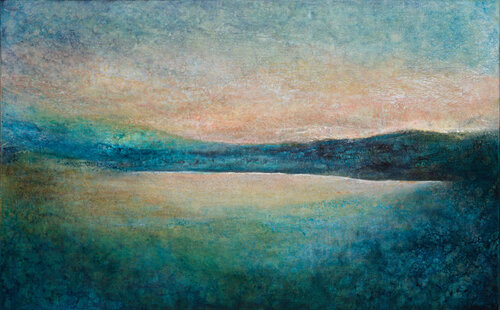 Blue Dreams by Lori Latham, Painting for Sale on Select