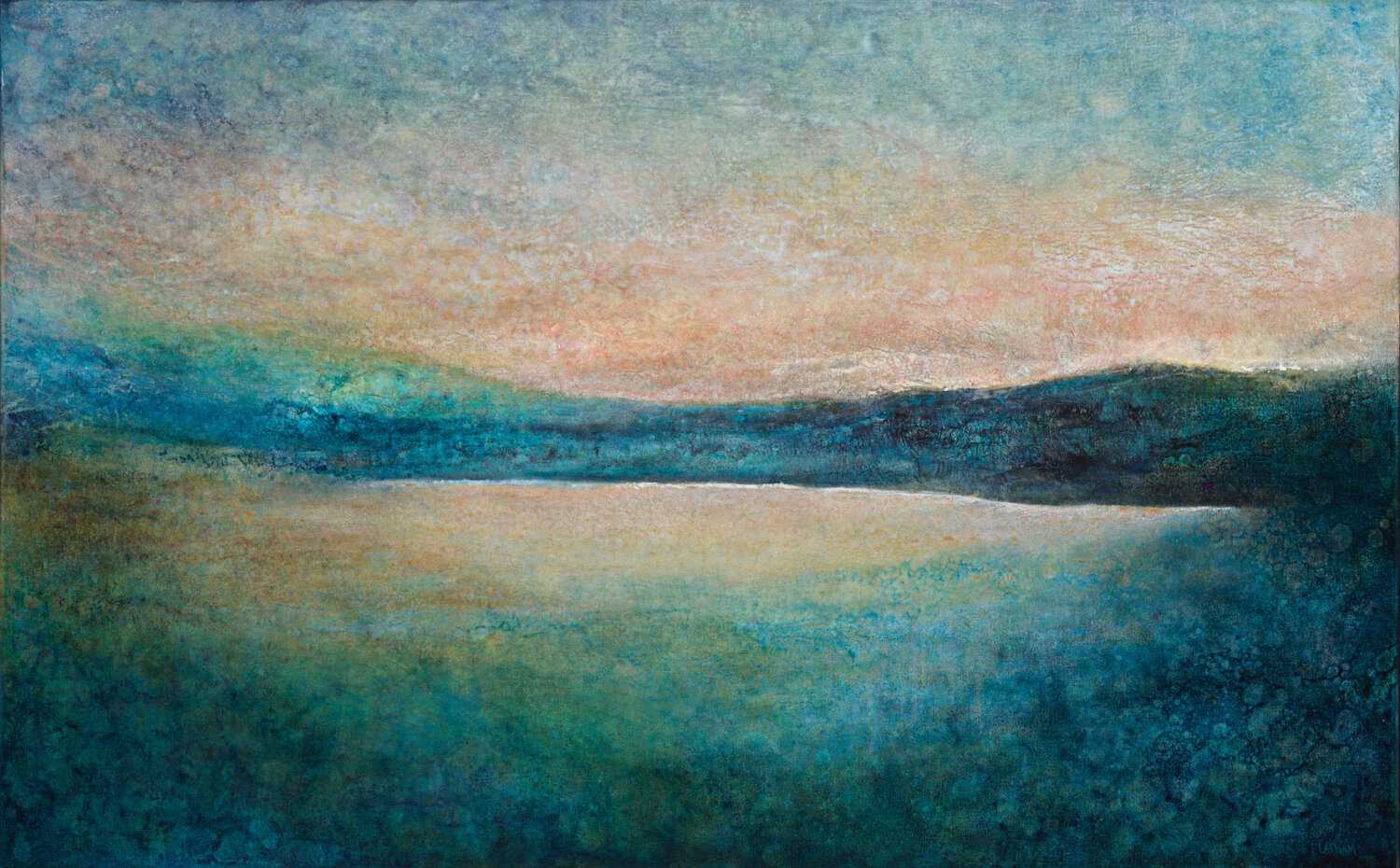 Blue Dreams Lori Latham Original painting for sale