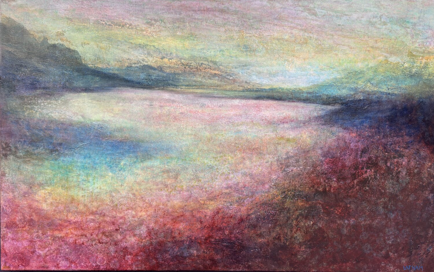 Serenity Lori Latham Original painting for sale