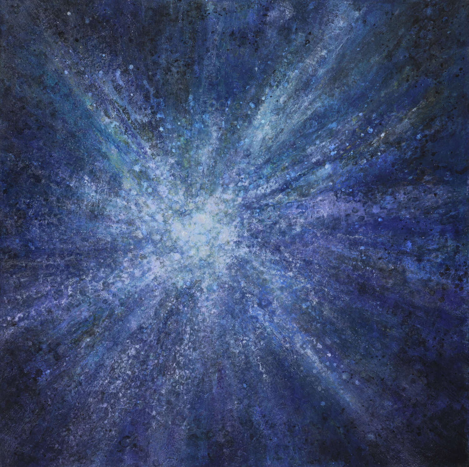 Essence of a Year - JANUARY Lori Latham Original painting for sale