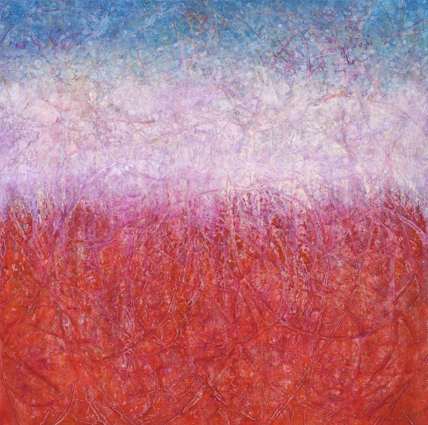 Essence of a Year - JULY Lori Latham Original painting for sale