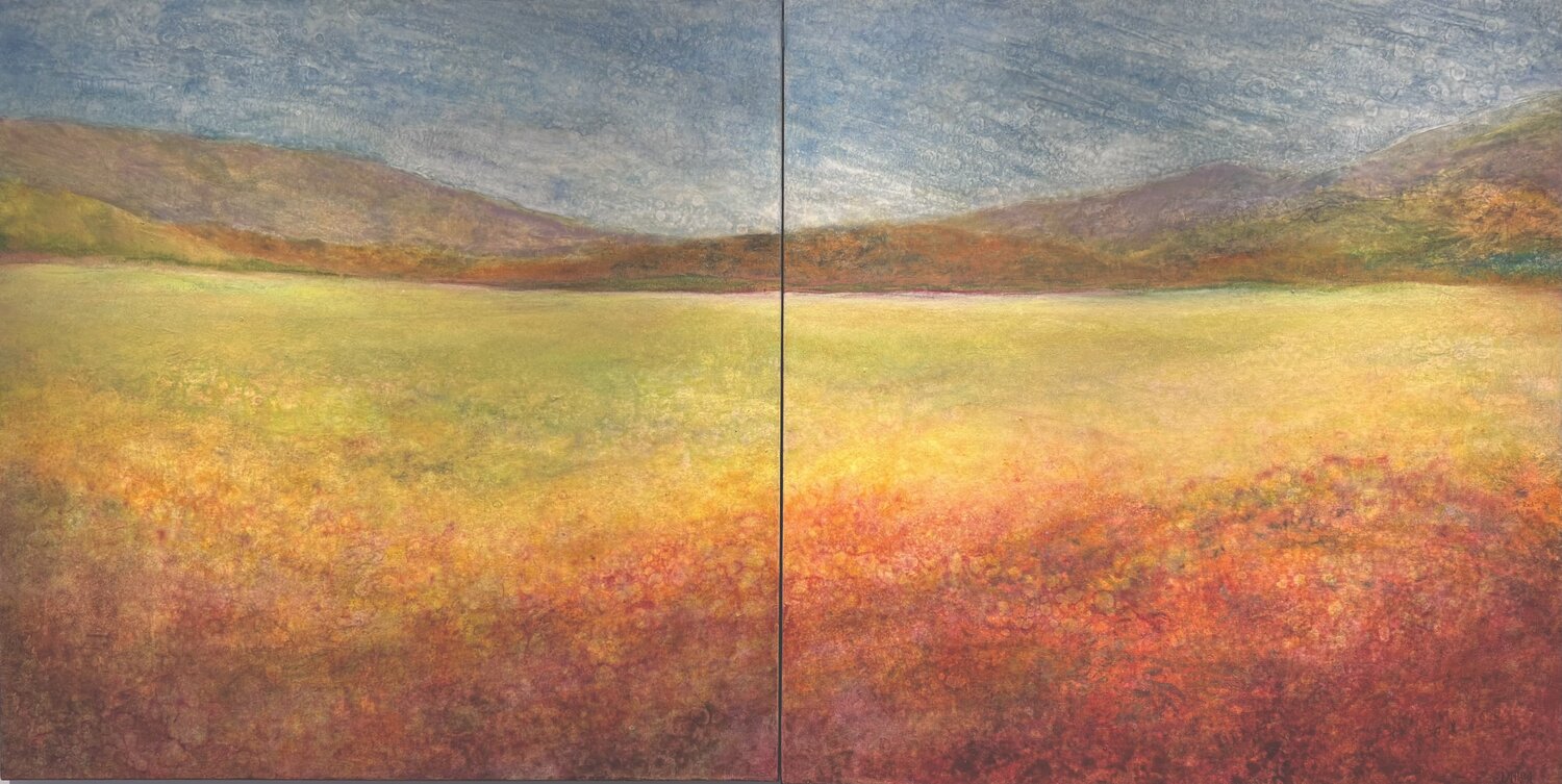 Meadow Song Lori Latham Original painting for sale