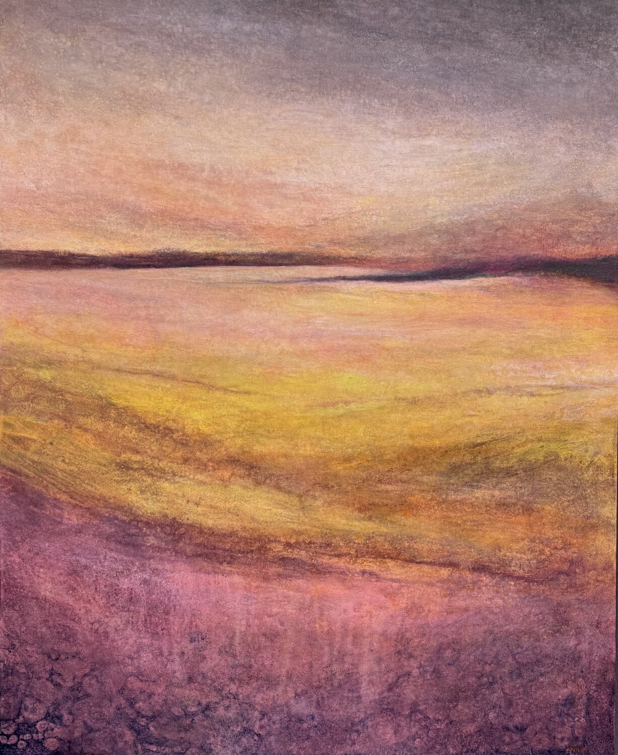 Honey-kissed Lori Latham Original painting for sale