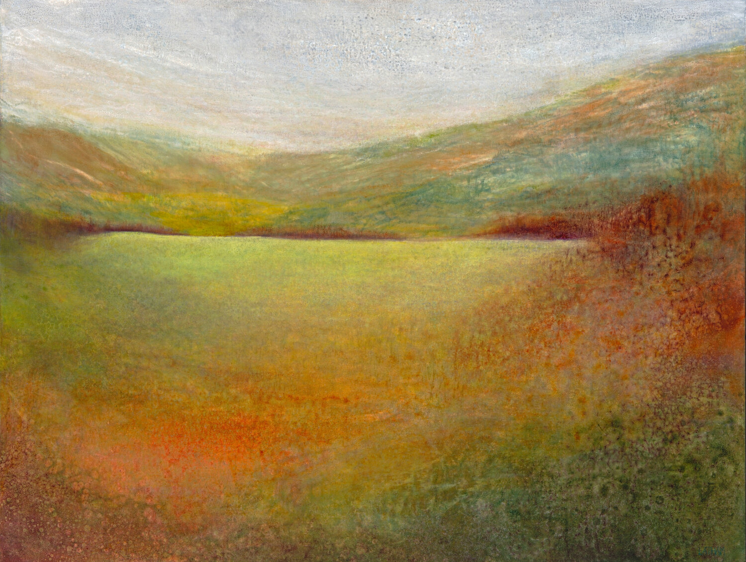 Abalone Fields Lori Latham Original painting for sale