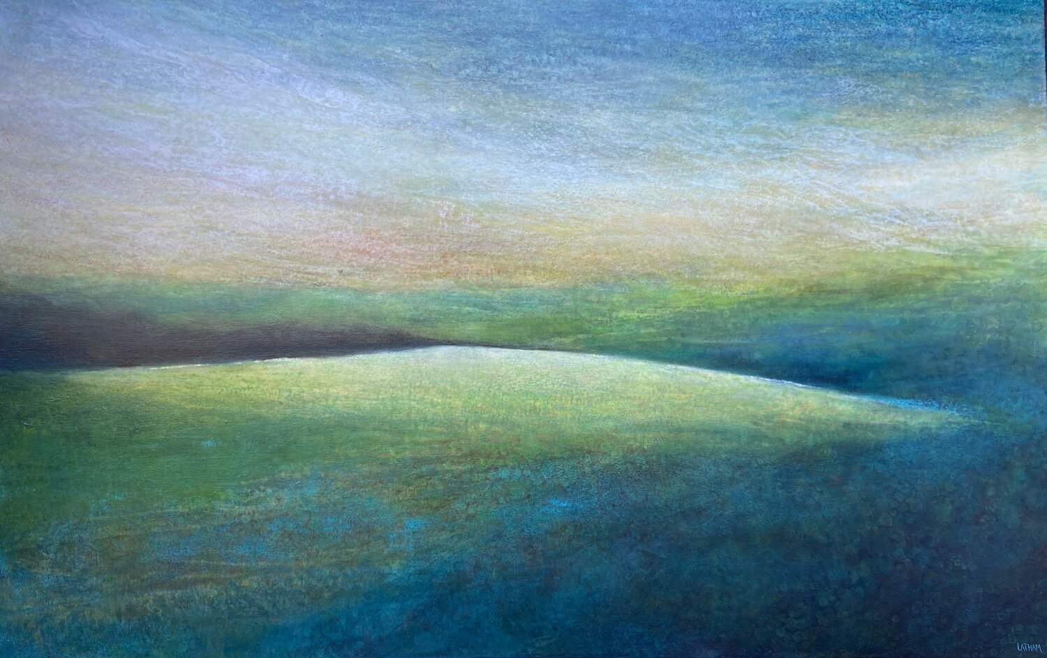 Oasis Calling Lori Latham Original painting for sale