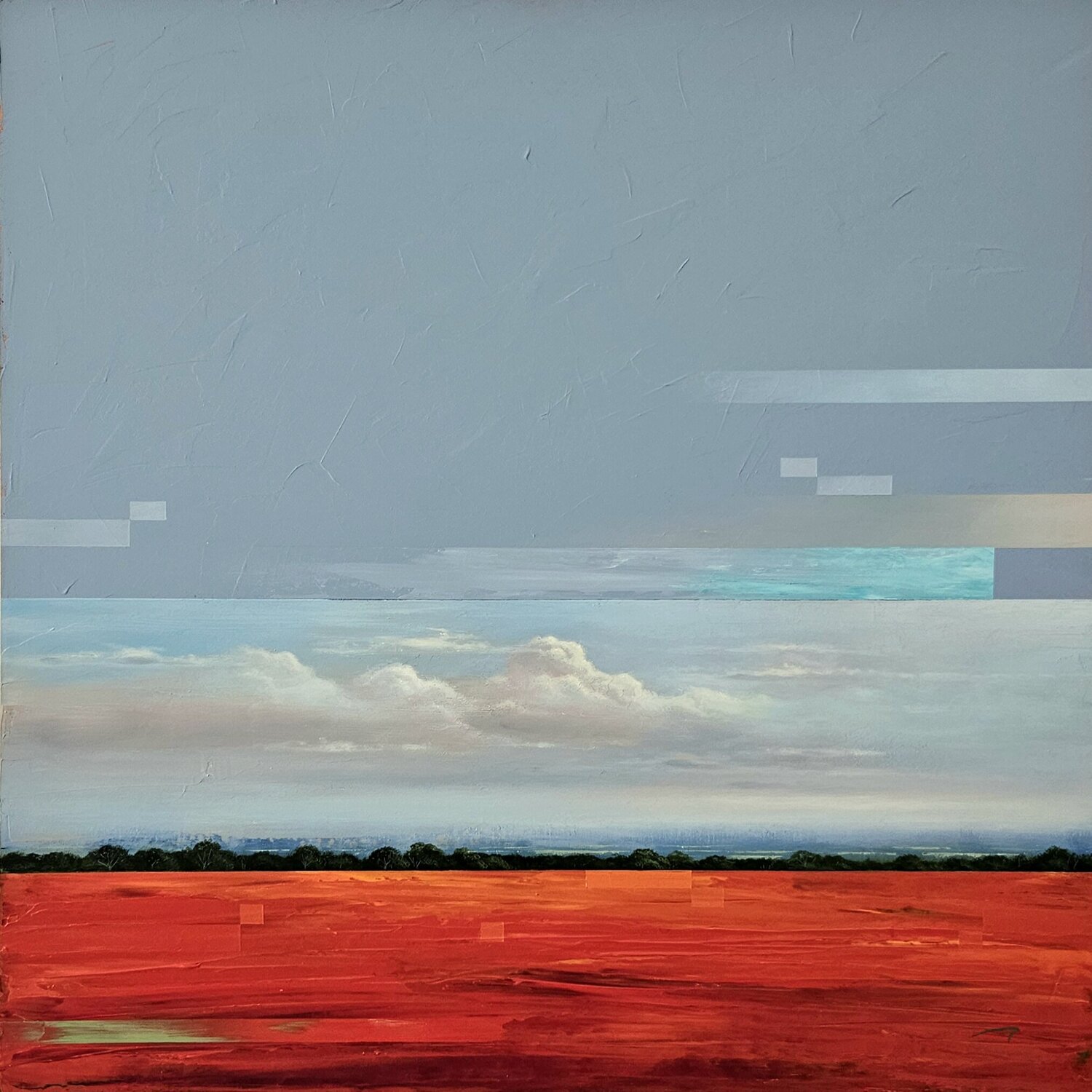 Fragmented Memories Ben Payne Original painting for sale
