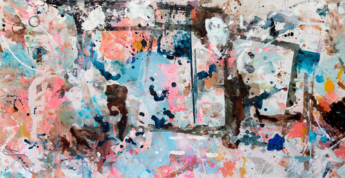 A Piece of My Space #19 by Lotta Sirén, Painting for Sale on Select