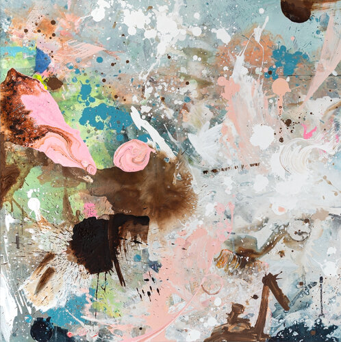 A Piece of my Space #29 by Lotta Sirén, Painting for Sale on Select