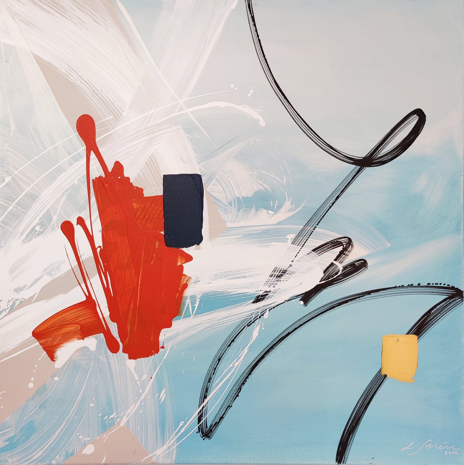 SET ME FREE Lotta Sirén Original painting for sale