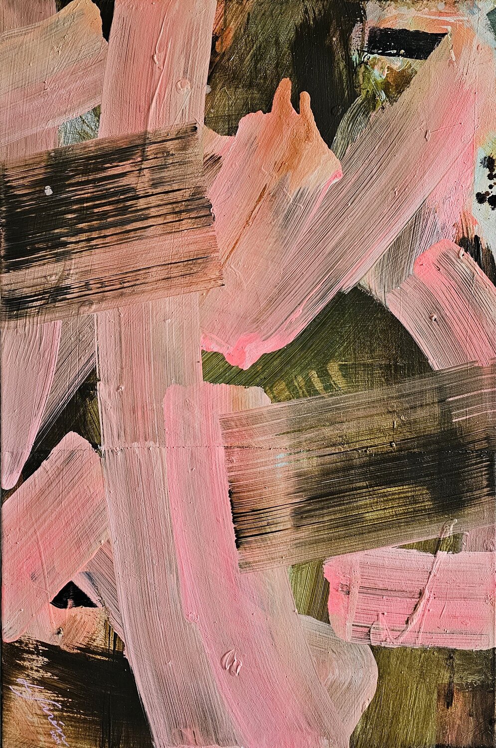 Seriously, Don't Take It Seriously Lotta Sirén Original painting for sale