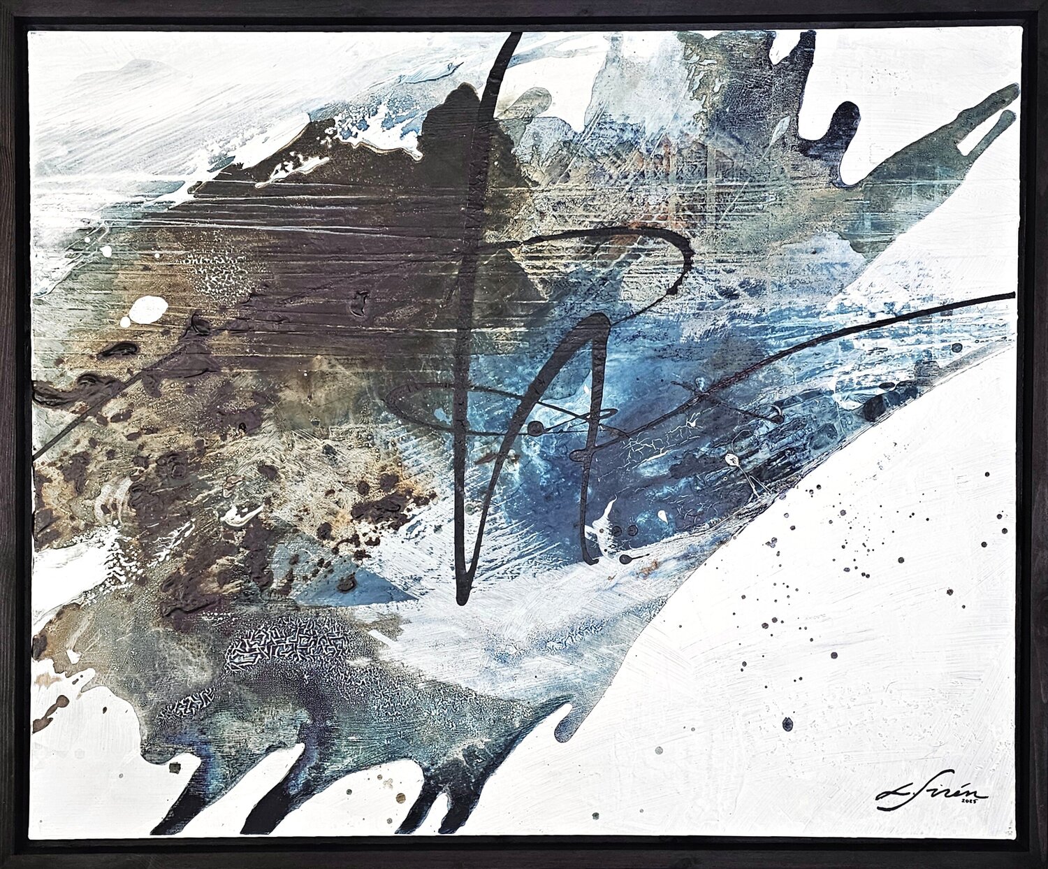 Window into Parallel Universe Lotta Sirén Original painting for sale