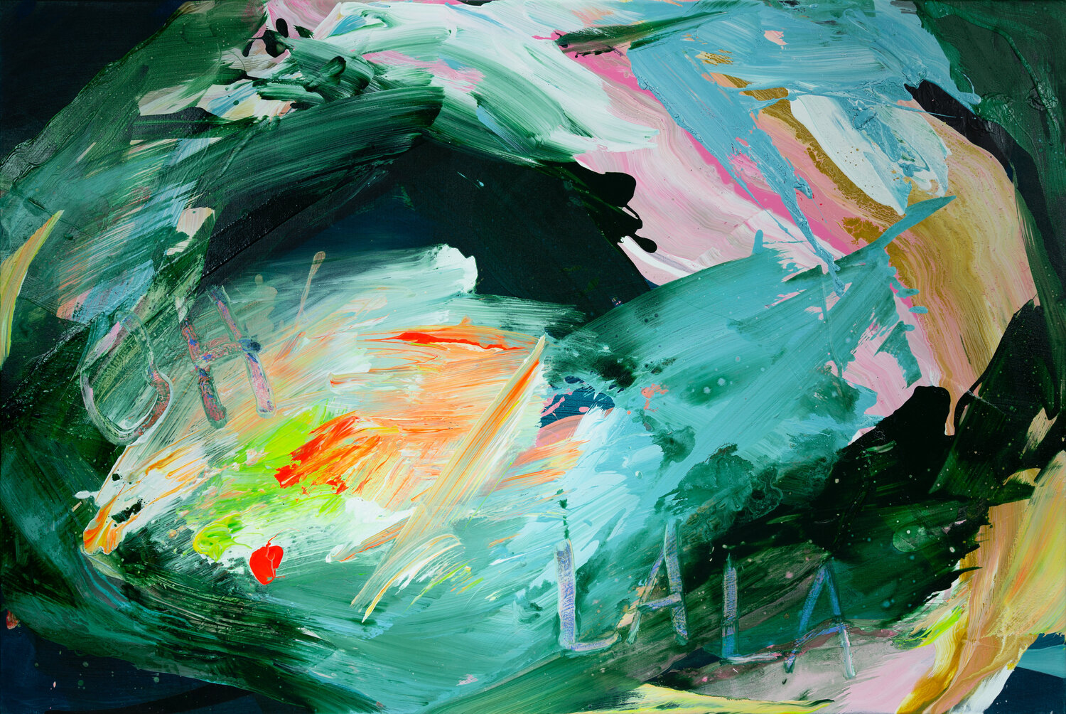 OH LA LA Lotta Sirén Original painting for sale