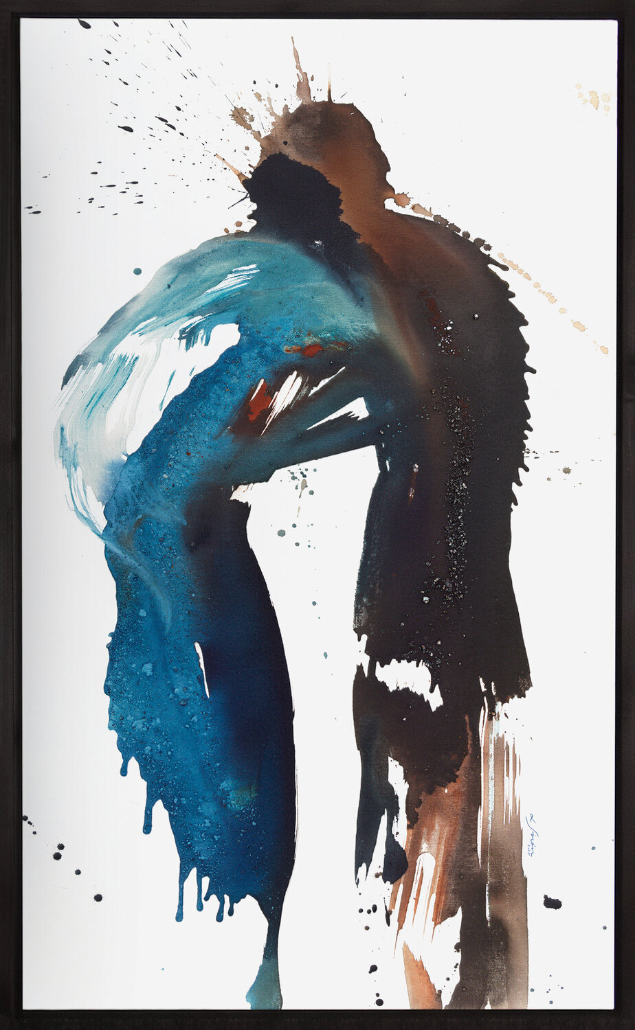 Lean on me Lotta Sirén Original painting for sale