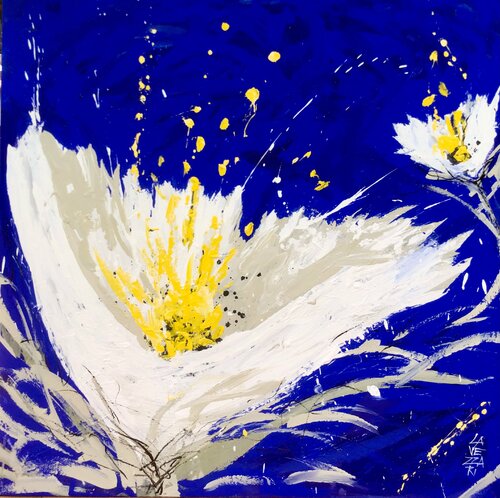 WILD FLOWERS by Gabriela Lavezzari, Painting for Sale on Select