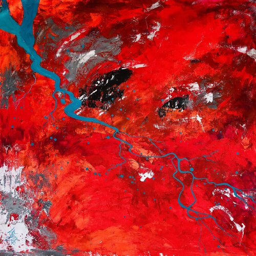 RIO SALSO by Gabriela Lavezzari, Painting for Sale on Select