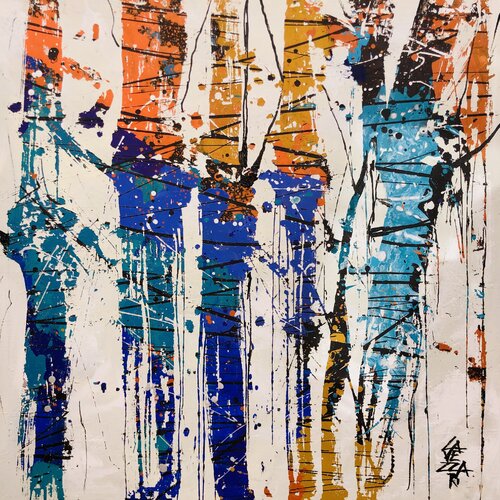 WILD BAMBOO by Gabriela Lavezzari, Painting for Sale on Select
