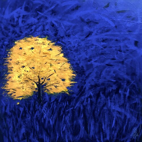 The Dream of the Tree Alone by Gabriela Lavezzari, Painting for Sale on Select