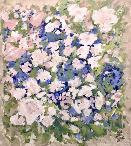 ROMANTIQUE by Gabriela Lavezzari, Painting for Sale on Select