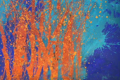 Los Bosques de Erawan by Gabriela Lavezzari, Painting for Sale on Select