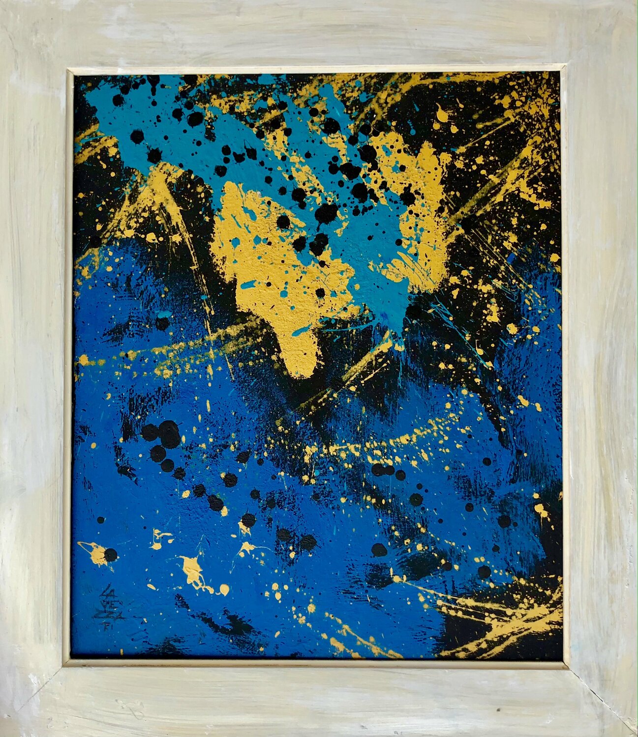 LA PROBABILIDAD DEL CAOS 3 Gabriela Lavezzari Original painting for sale