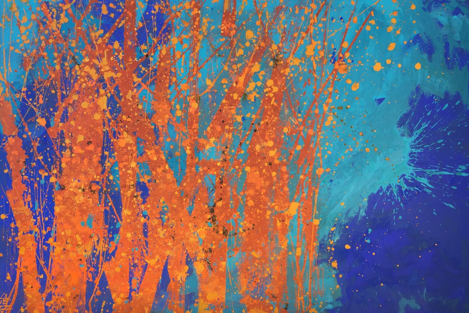 Los Bosques de Erawan Gabriela Lavezzari Original painting for sale