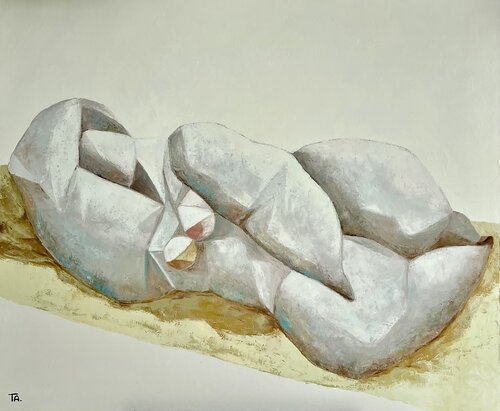 Lovers by Ta Byrne, Painting for Sale on Select
