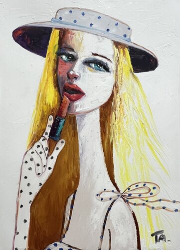 Blondie by Ta Byrne, Painting for Sale on Select