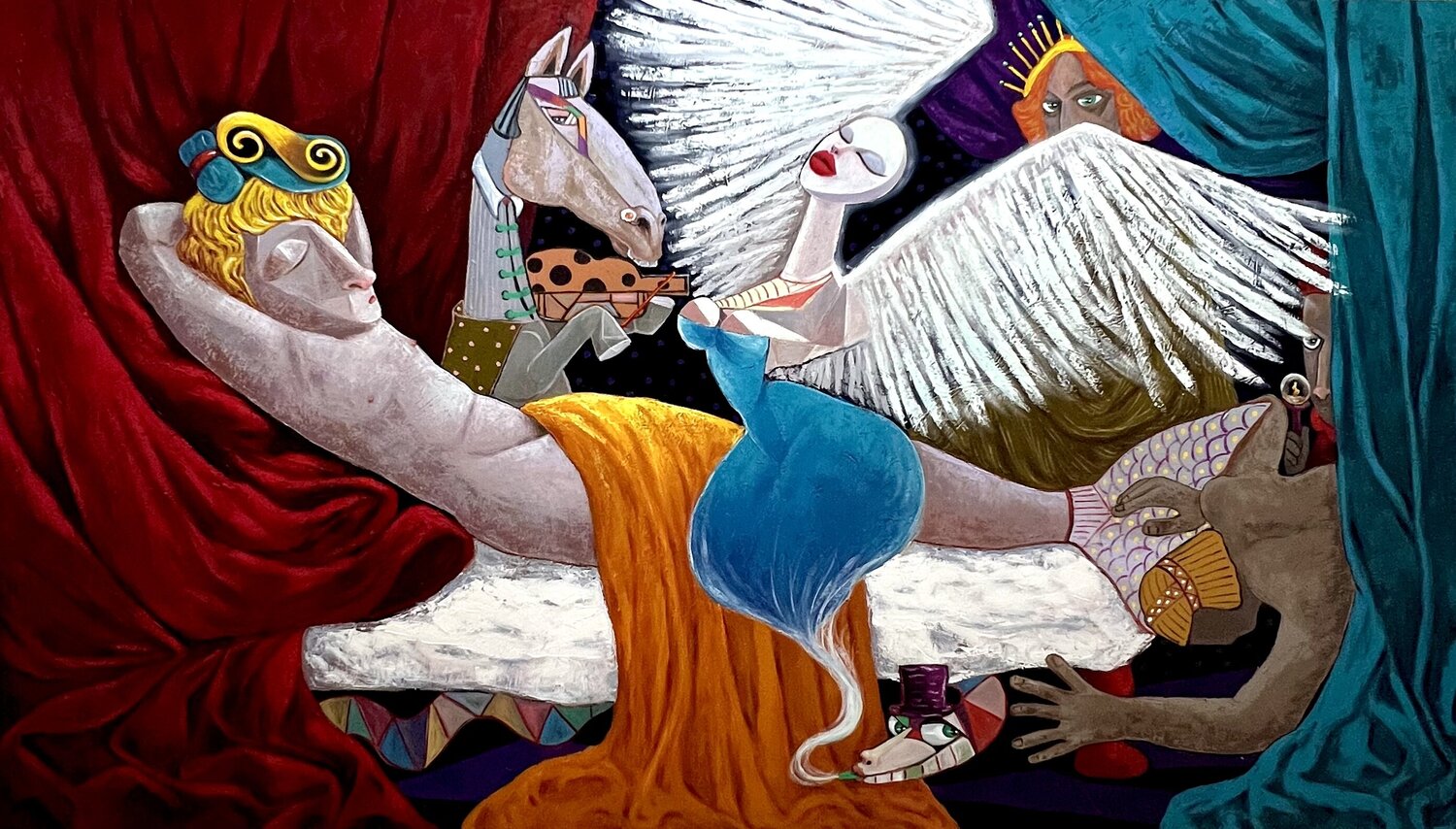 Goddess Ta Byrne Original painting for sale