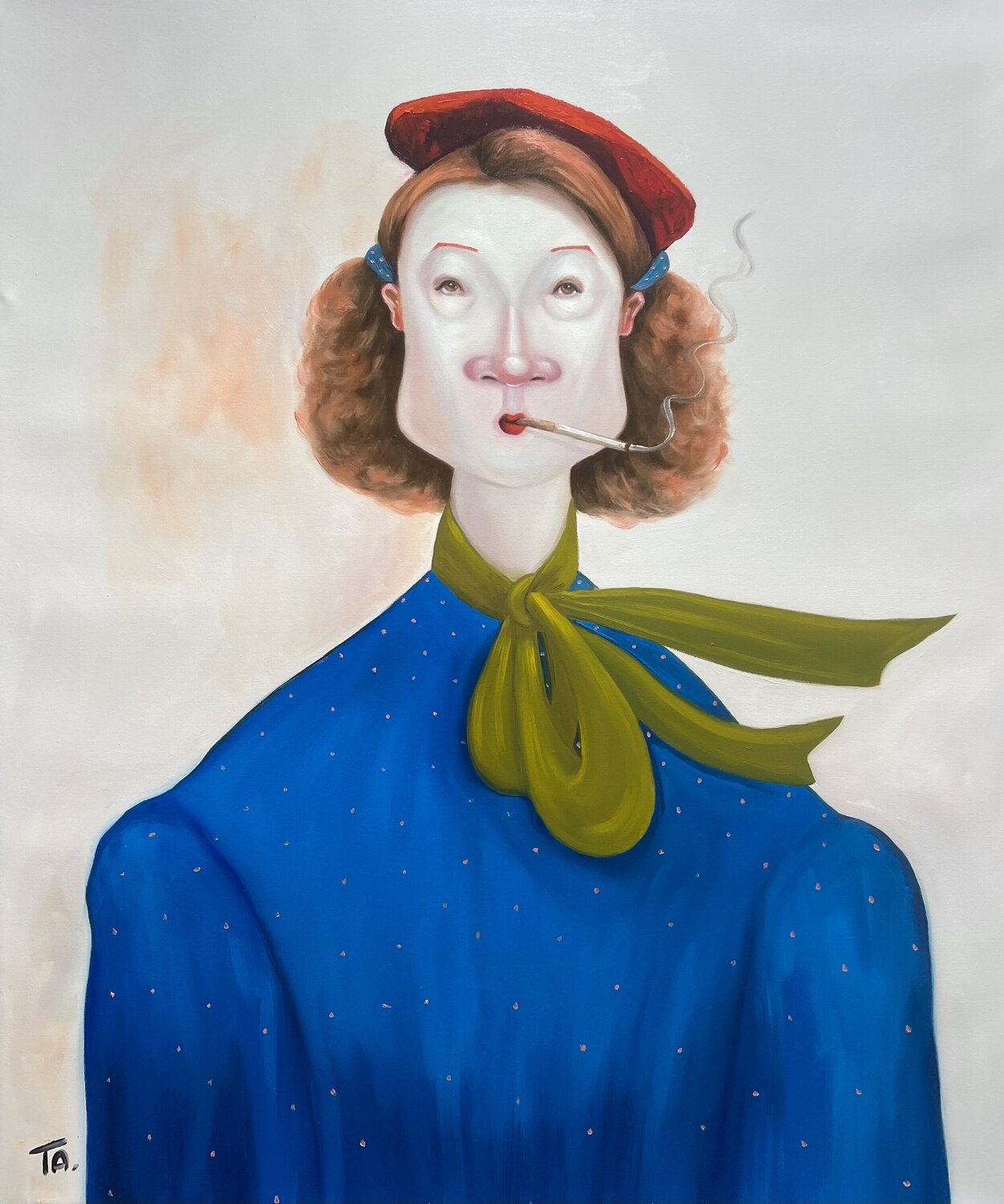 Mrs Smith Ta Byrne Original painting for sale