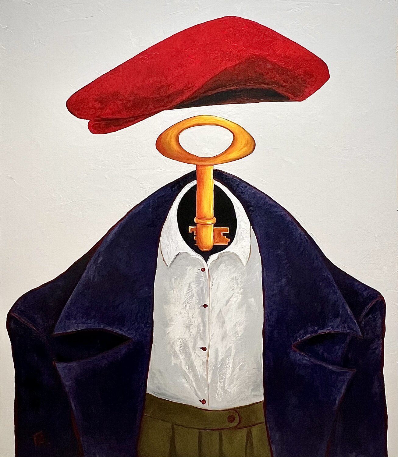 Master Key Ta Byrne Original painting for sale