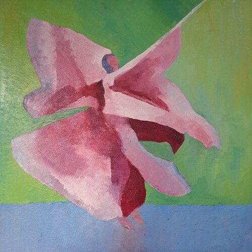 Loïe, la joie by Corinne Malfreyt, Painting for Sale on Select
