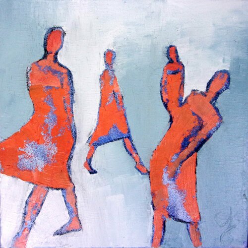 Belles Oranges by Corinne Malfreyt, Painting for Sale on Select