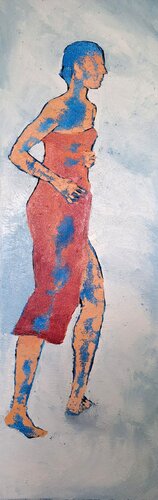 Amour secret by Corinne Malfreyt, Painting for Sale on Select