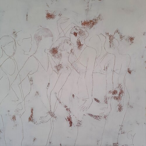 Cambrées by Corinne Malfreyt, Painting for Sale on Select