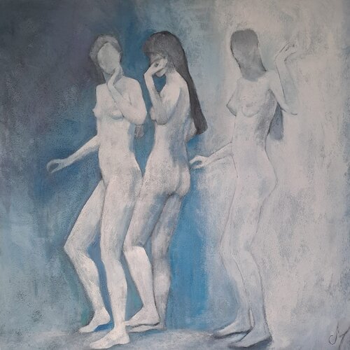 Au revoir by Corinne Malfreyt, Painting for Sale on Select
