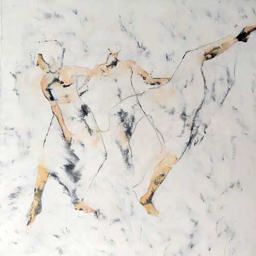 Le nouvel écart by Corinne Malfreyt, Painting for Sale on Select