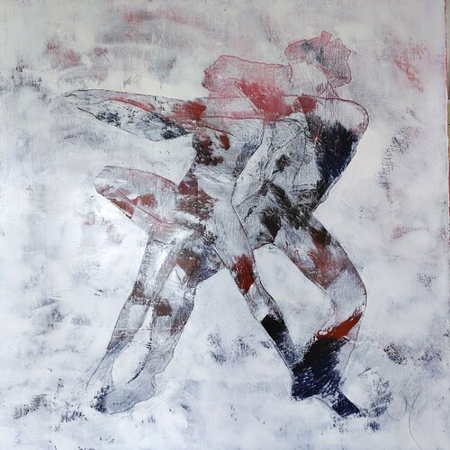 Couple by Corinne Malfreyt, Painting for Sale on Select