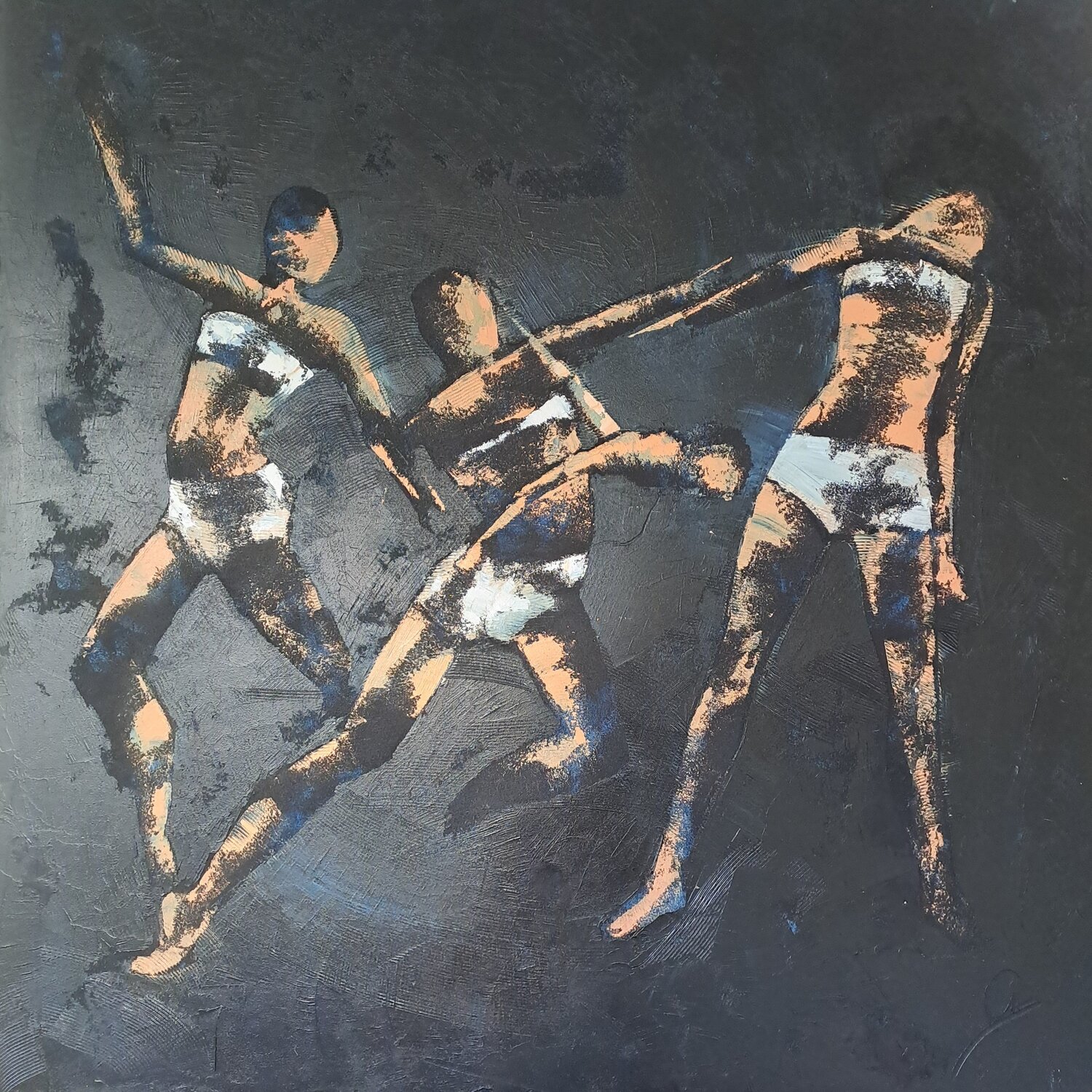 Alegria Corinne Malfreyt Original painting for sale